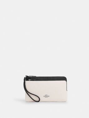 Coach Outlet Double Zip Wallet